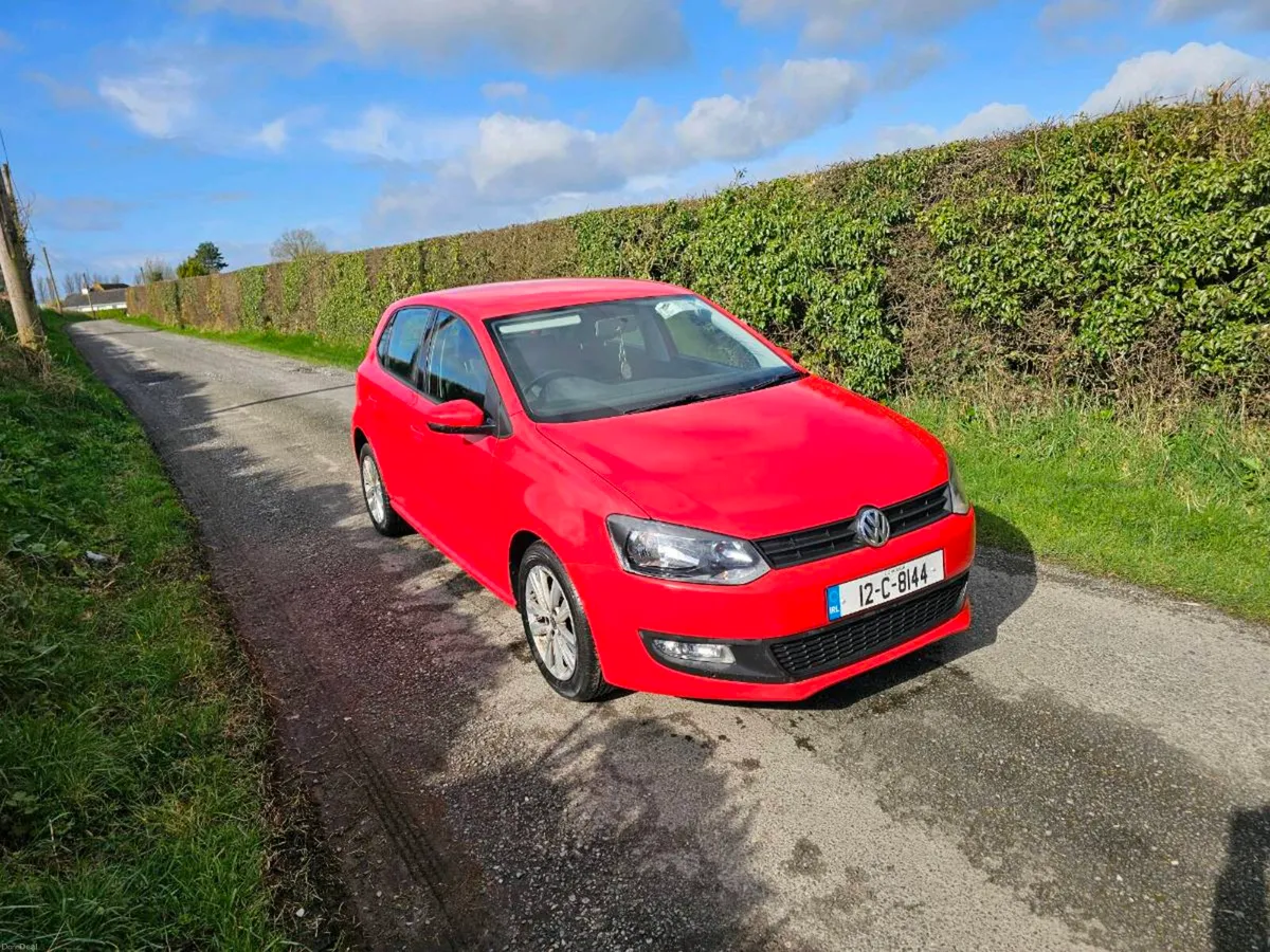 2012 vw polo 1.2 petrol low mill,nct/tax - Image 2
