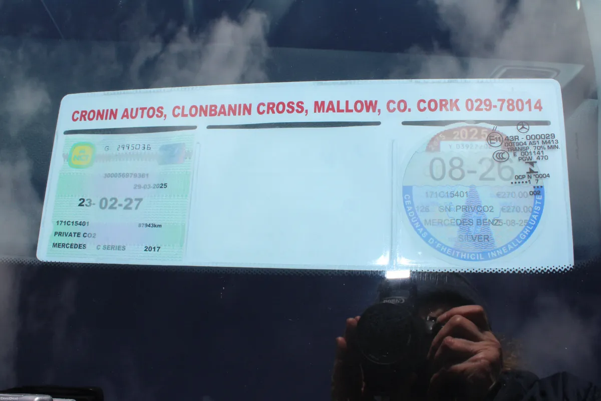 2017 MERCEDES BENZ C200 SE EXECUTIVE 2.0 PET. AUTO - Image 4