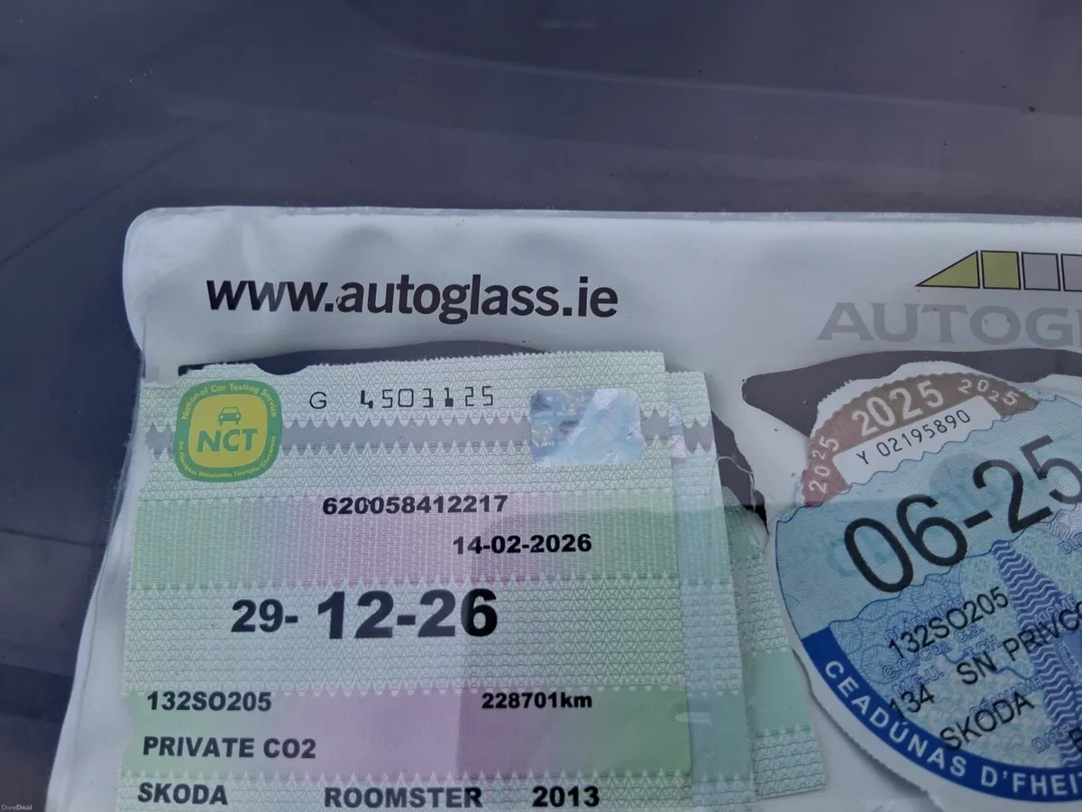 Skoda Roomster Nct 12/26 Tax 06/26 - Image 4