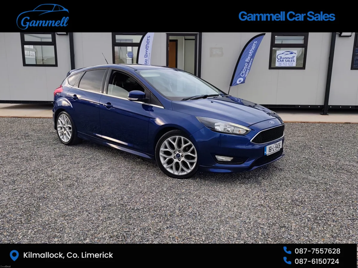 Ford Focus LOW MILES 1.0 ECOBOOST ZETEC S 125 125P - Image 1
