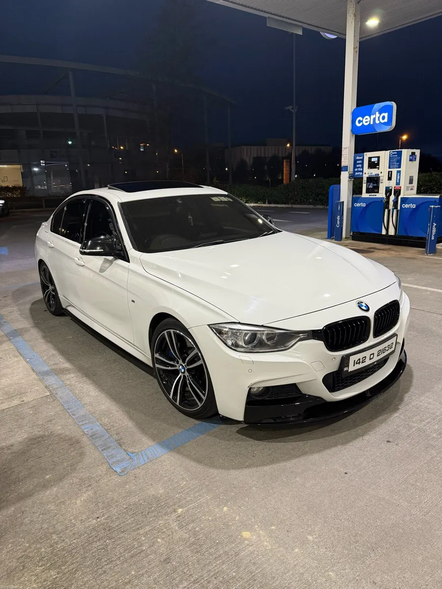 2014 BMW 325D – High Spec – Sunroof – White - Image 2