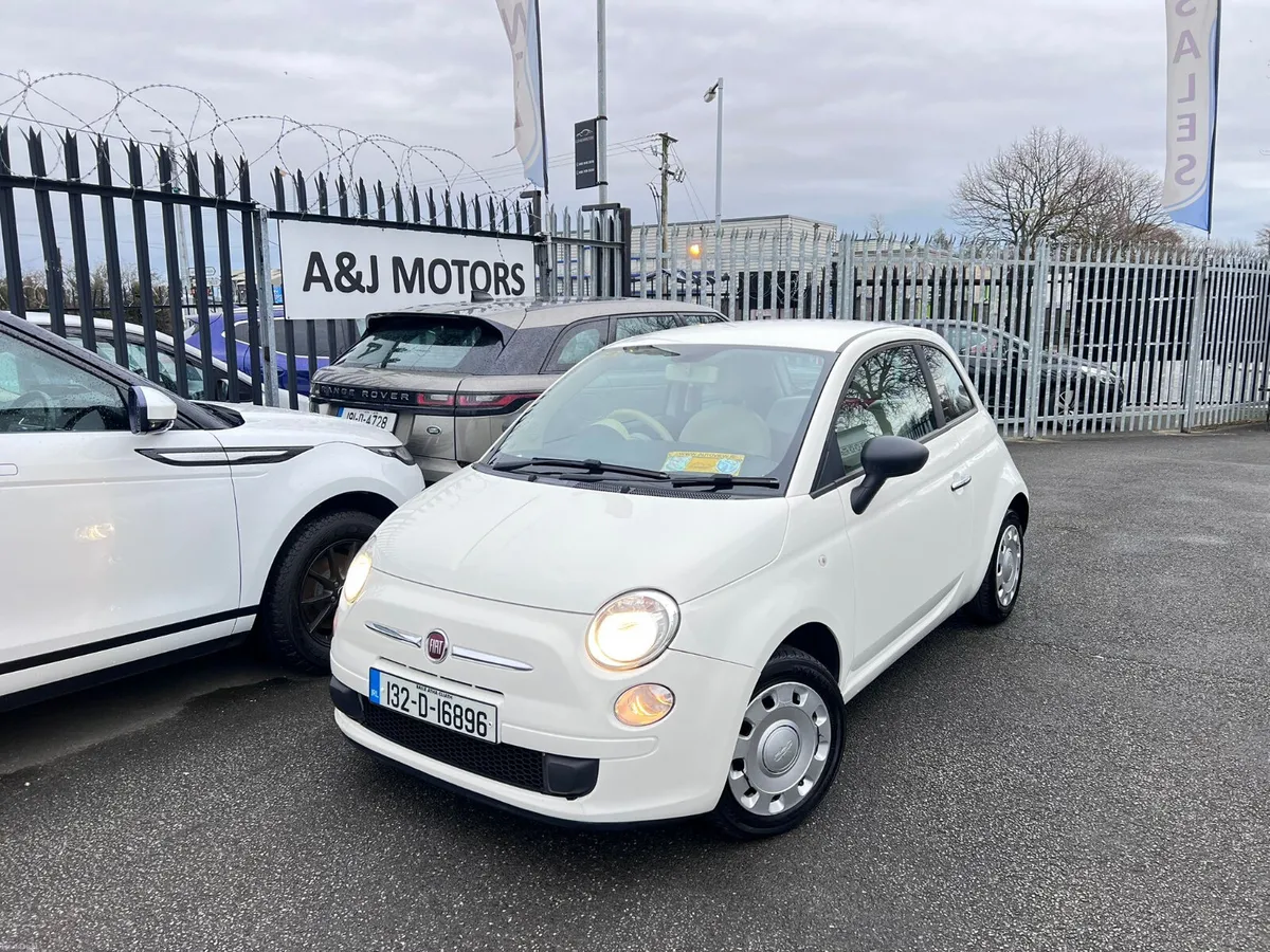 13 Fiat 500 1.2 Petrol Nct&Tax - Image 1