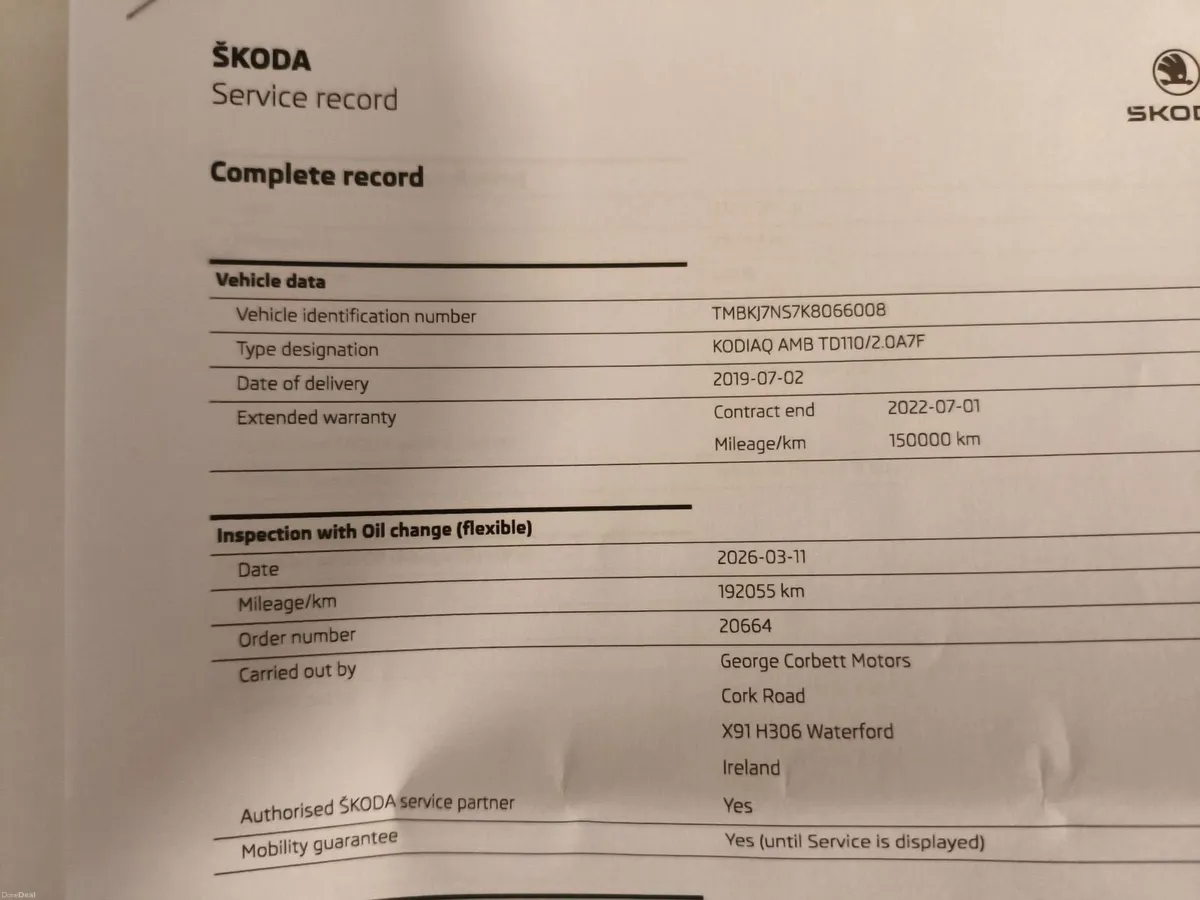 SKODA KODIAQ SPORTLINE 🔥EXTRAs🔥FSSH Tow Bar, 7s - Image 3