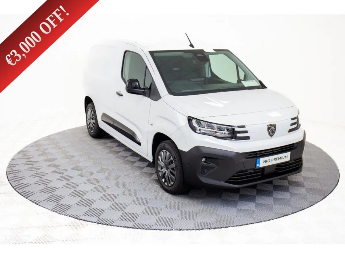Peugeot Partner *€3, 000 off* Pro Premium 1.5 Dies - Image 1