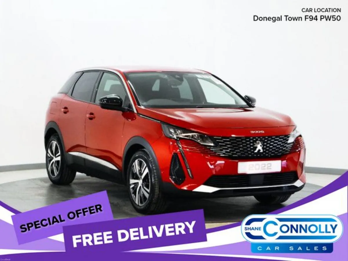 *4* 2022 Peugeot 3008 1.6 allure auto - Image 1