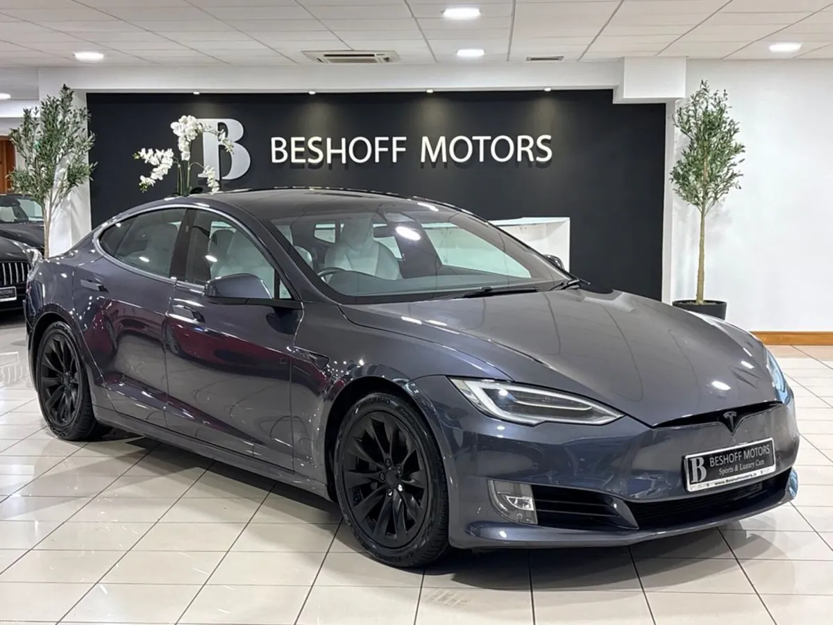 Tesla Model S LONG RANGE RAVEN AWD=WHITE INTERIOR/ - Image 1