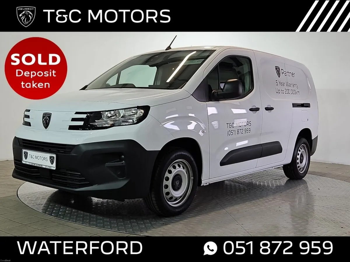Peugeot Partner PARTNER PROF PLUS 1.5 HDI 100BHP - - Image 1