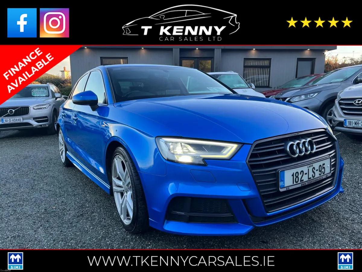 Audi A3 1.6 TDI 116 S LINE FINANCE AVAILABLE FROM - Image 1