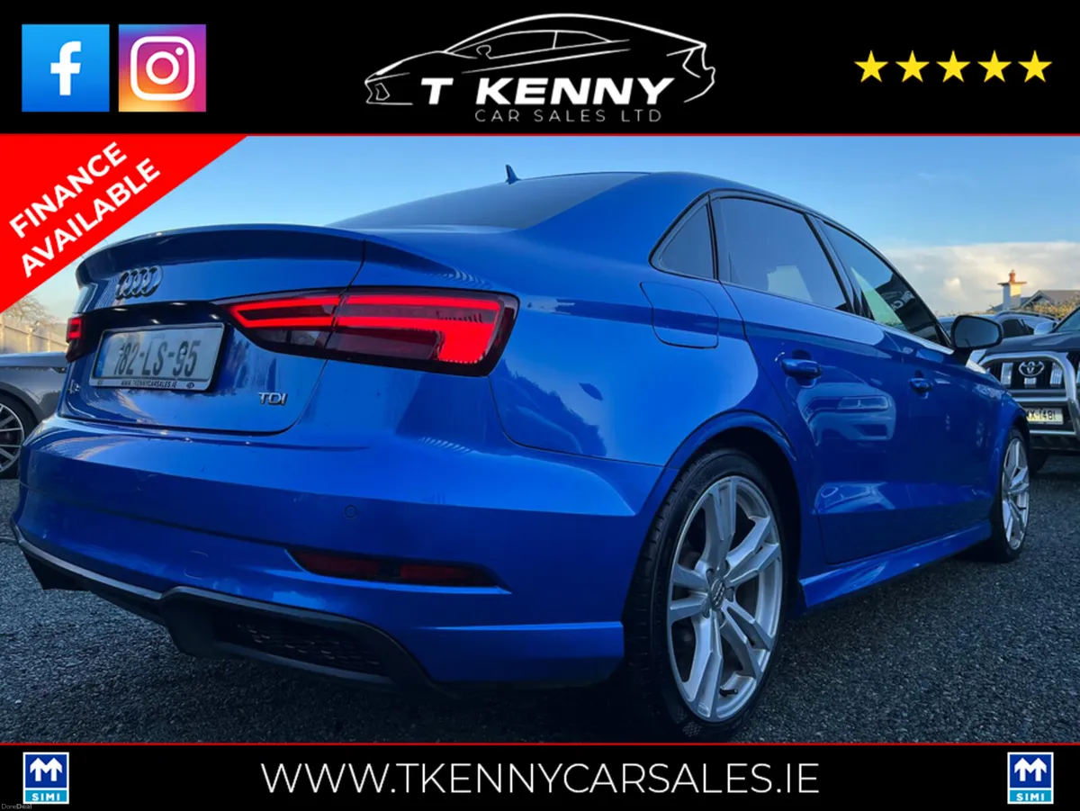 Audi A3 1.6 TDI 116 S LINE FINANCE AVAILABLE FROM - Image 2