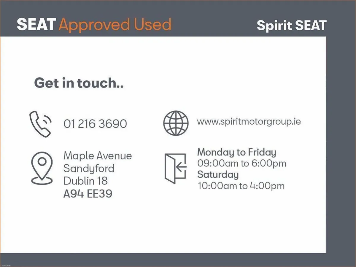 SEAT Ibiza 1.0TSI 95hp FR *Call Stephen 0864621522 - Image 3