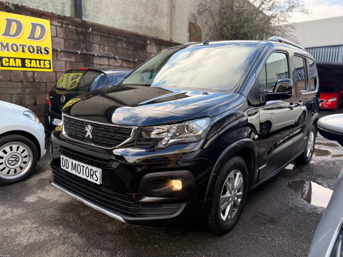 Peugeot Rifter 2020 (202 D)wheelchair taxi - Image 1