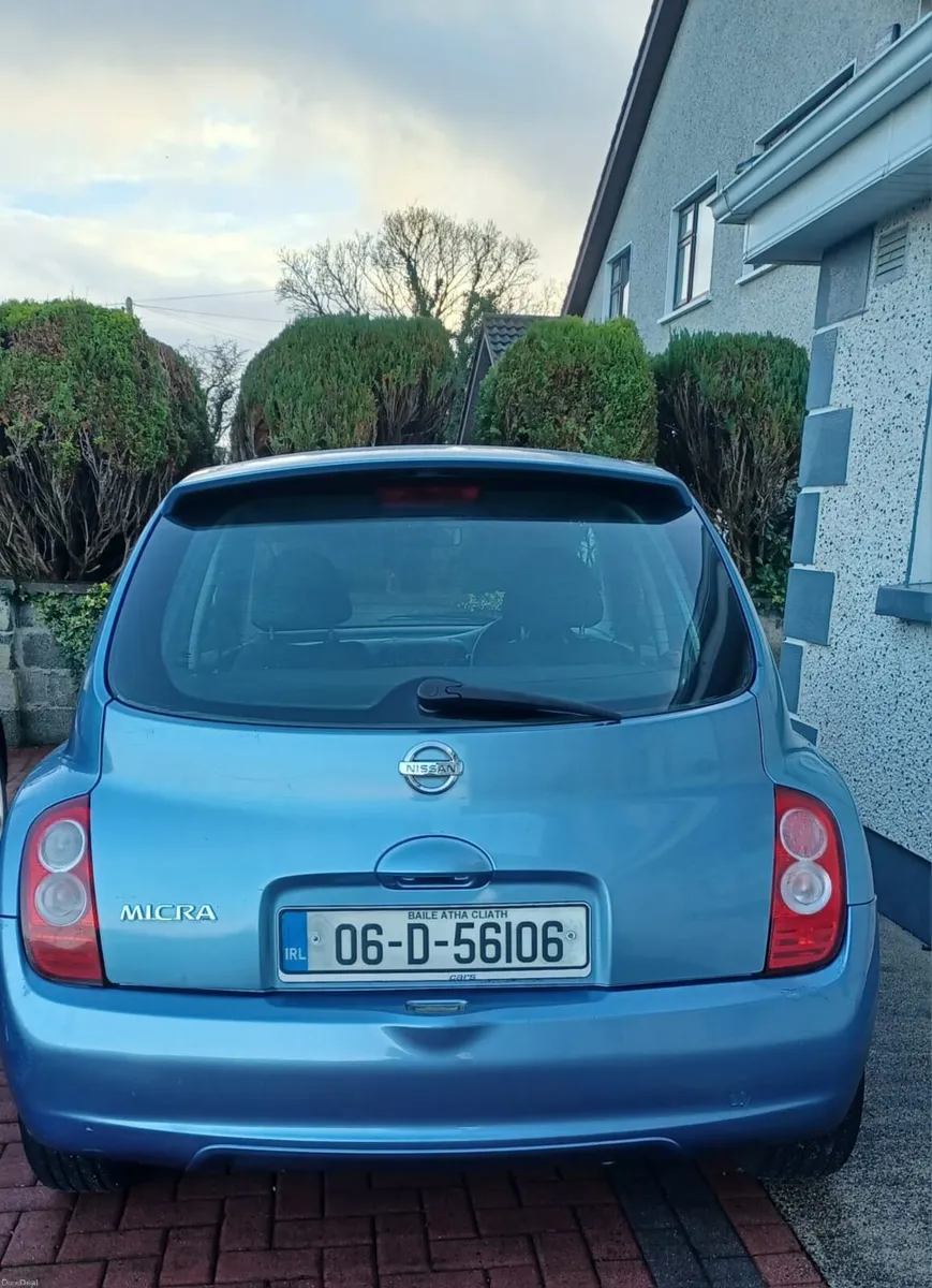 2007 Nissan Micra Automatic, 
NCT Oct 2026 – €2100 - Image 2