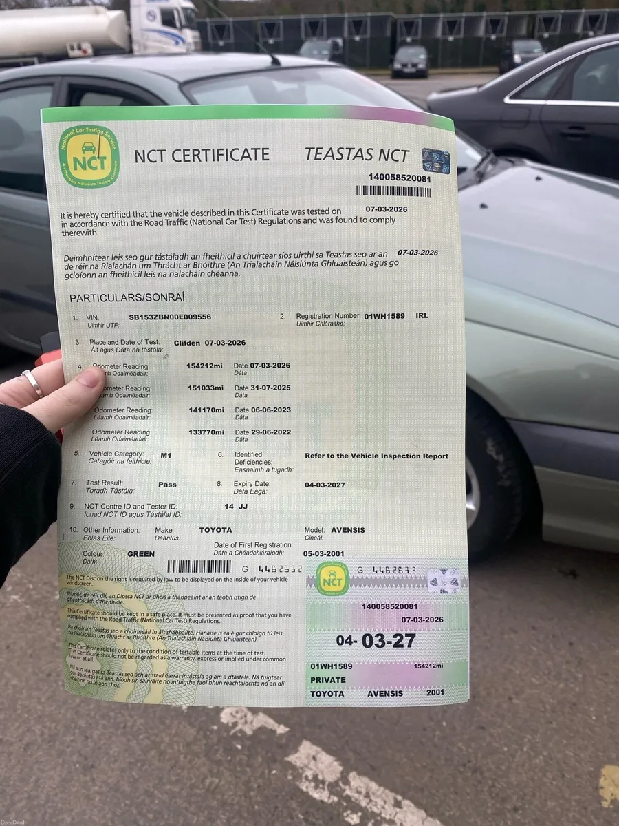 T22 Toyota Avensis Fresh test - Image 2