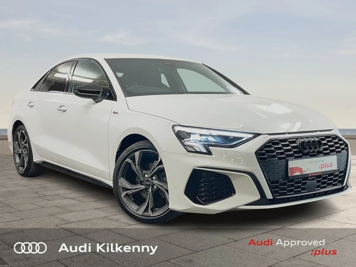 Audi A3 A3 Saloon 35 TFSI 150HP S-T S line Black E - Image 1