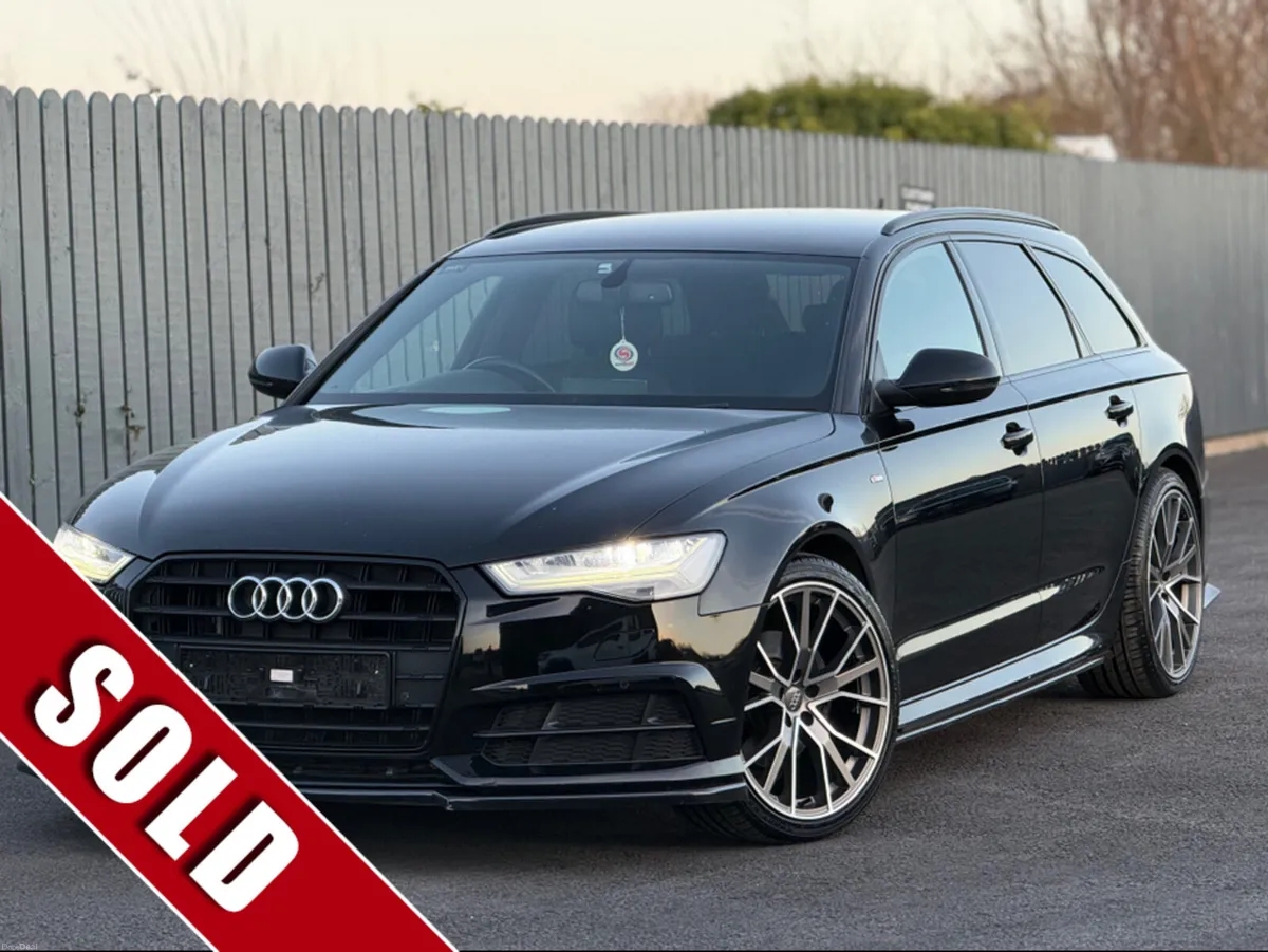 Audi A6 2018 A6 S-Line Black Edition with Bodykit - Image 1