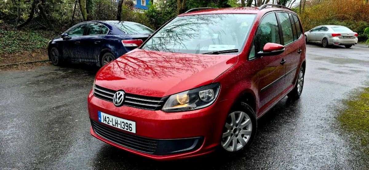 2014 VW TOURAN 1.6TDI. 7seater.NCT&TAX - Image 2