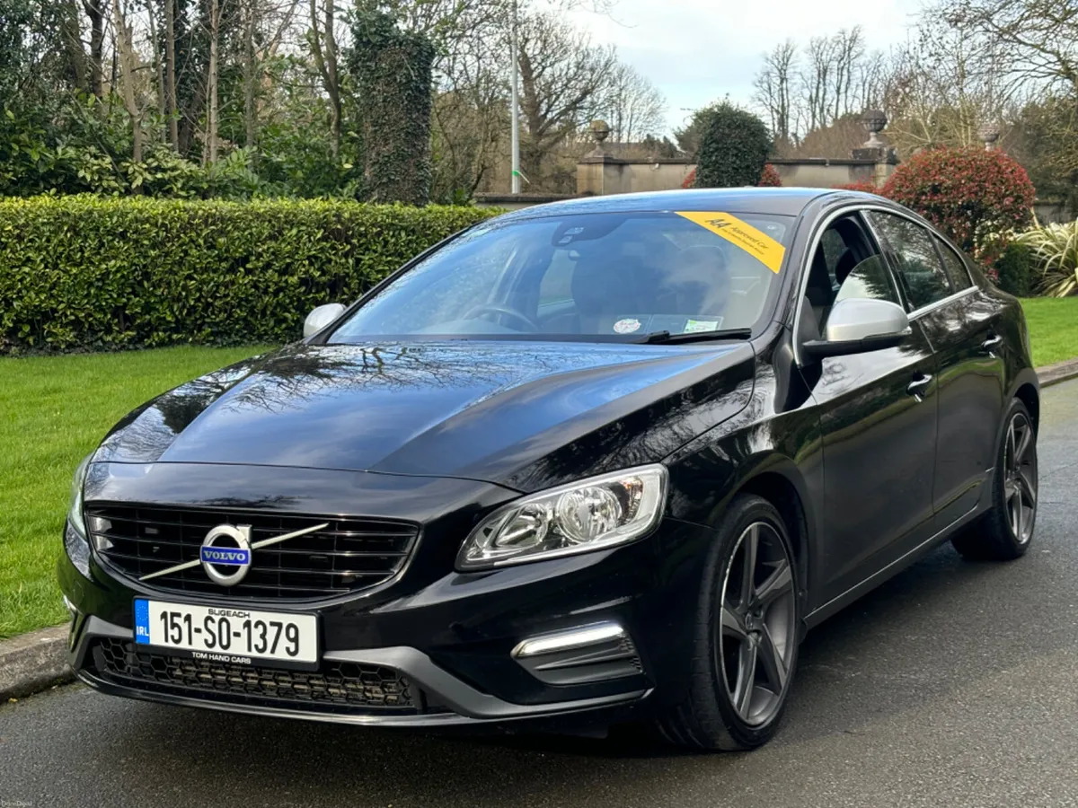 Volvo S60 2.0D R-DESIGN 2015 *LOW KLMS* - Image 2
