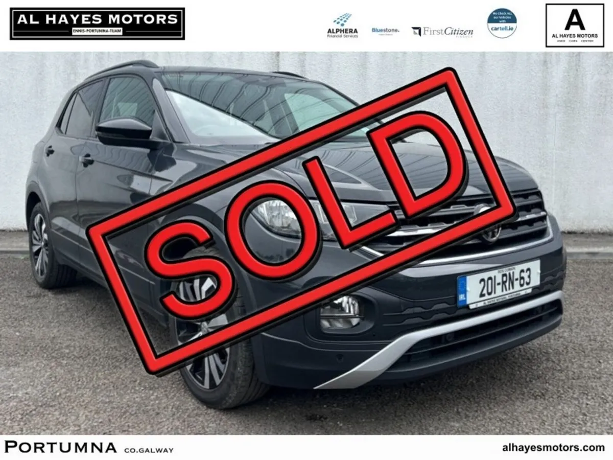 Volkswagen T-Cross 2020 LIFE 1.6 TDI 95BHP*NCT 1/2 - Image 1