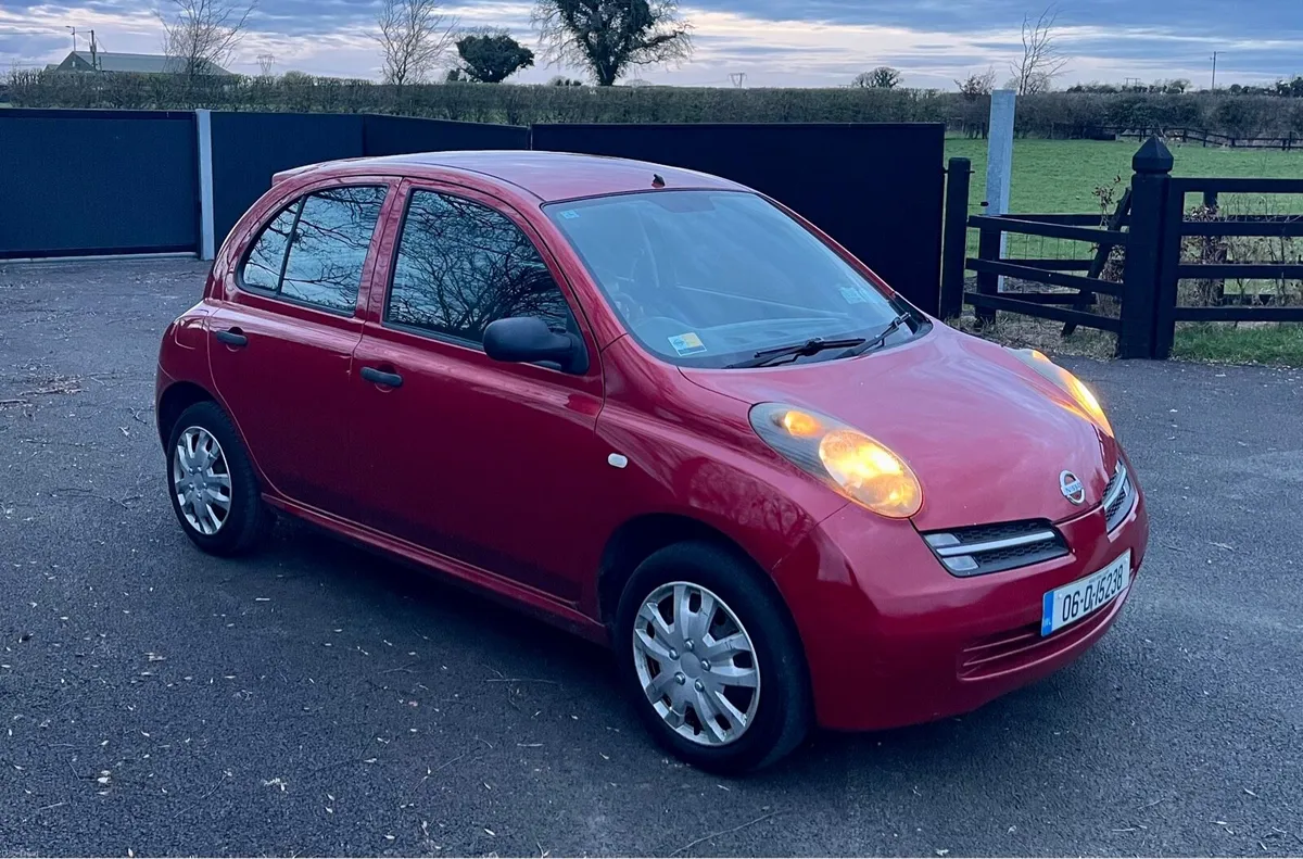 06 Nissan Micra 1.2 petrol New NCT Low miles - Image 1