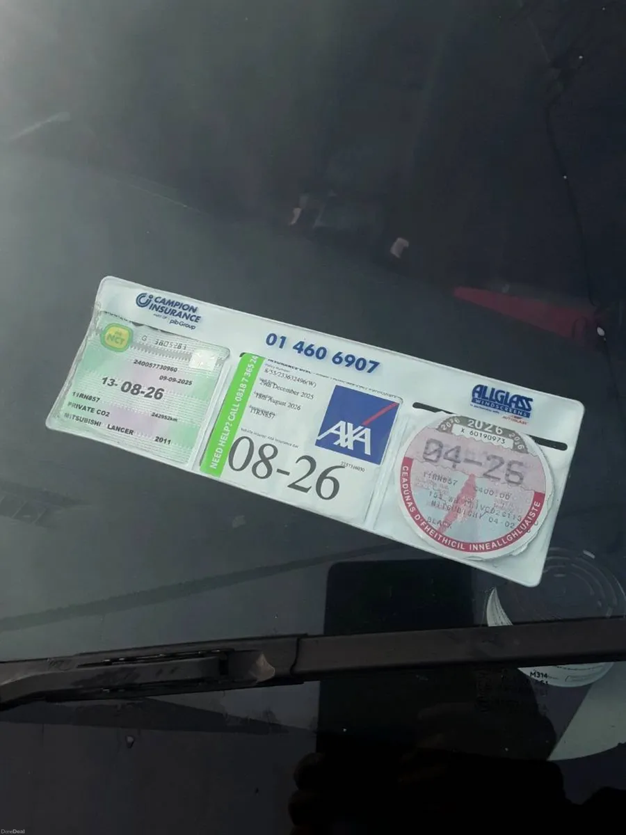 Mitsubishi lancer  1,5 petrol  tax, ncted - Image 4