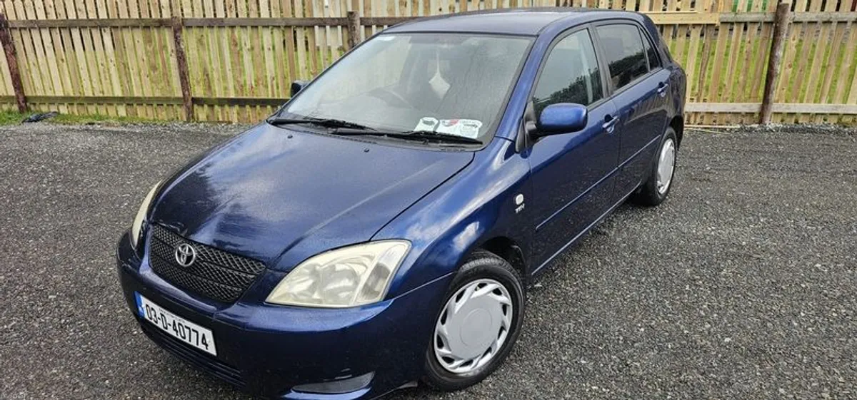 2003 Toyota Corolla Automatic NCT& Tax - Image 1