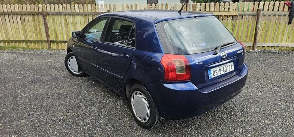 2003 Toyota Corolla Automatic NCT& Tax - Image 3
