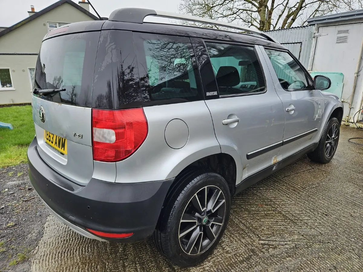 2013 Skoda Yeti Adventure 4x4 2.0 TDI - Image 2
