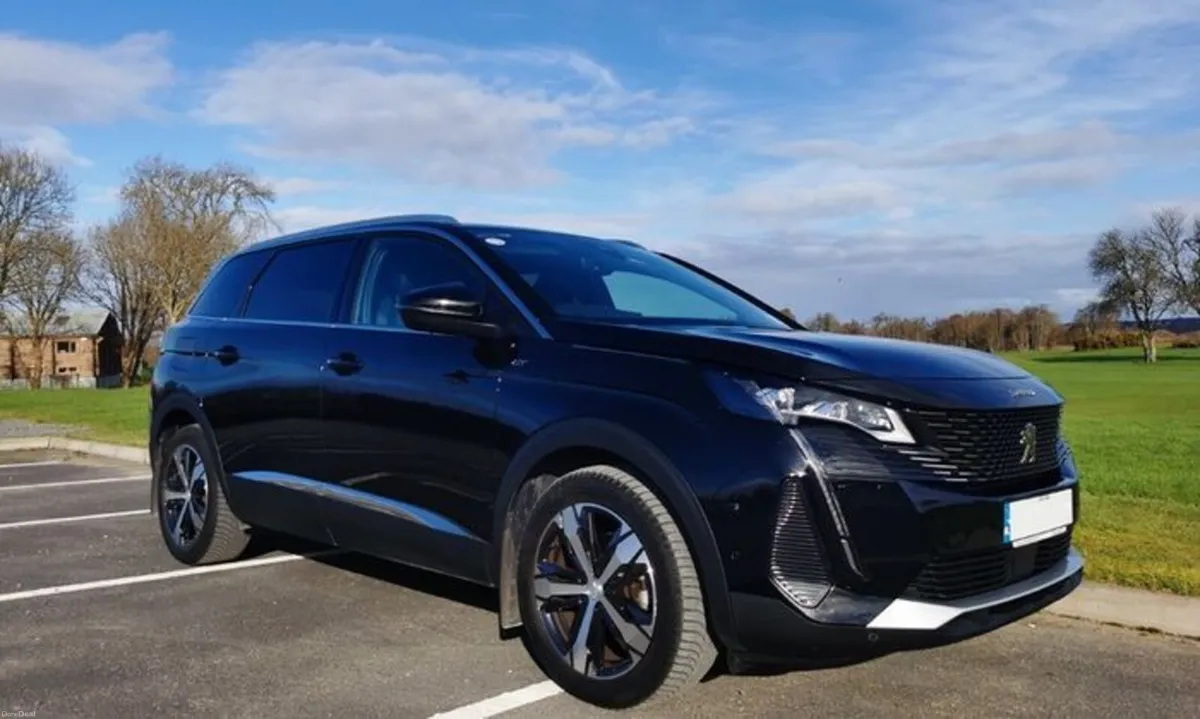 2024 Black Peugeot 5008 GT 1.5L Diesel - Image 3