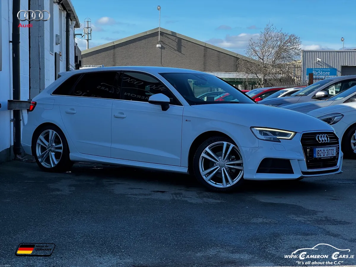AUDI A3 SLINE ALPINE WHITE AUTOMATIC FINANCE ME - Image 4