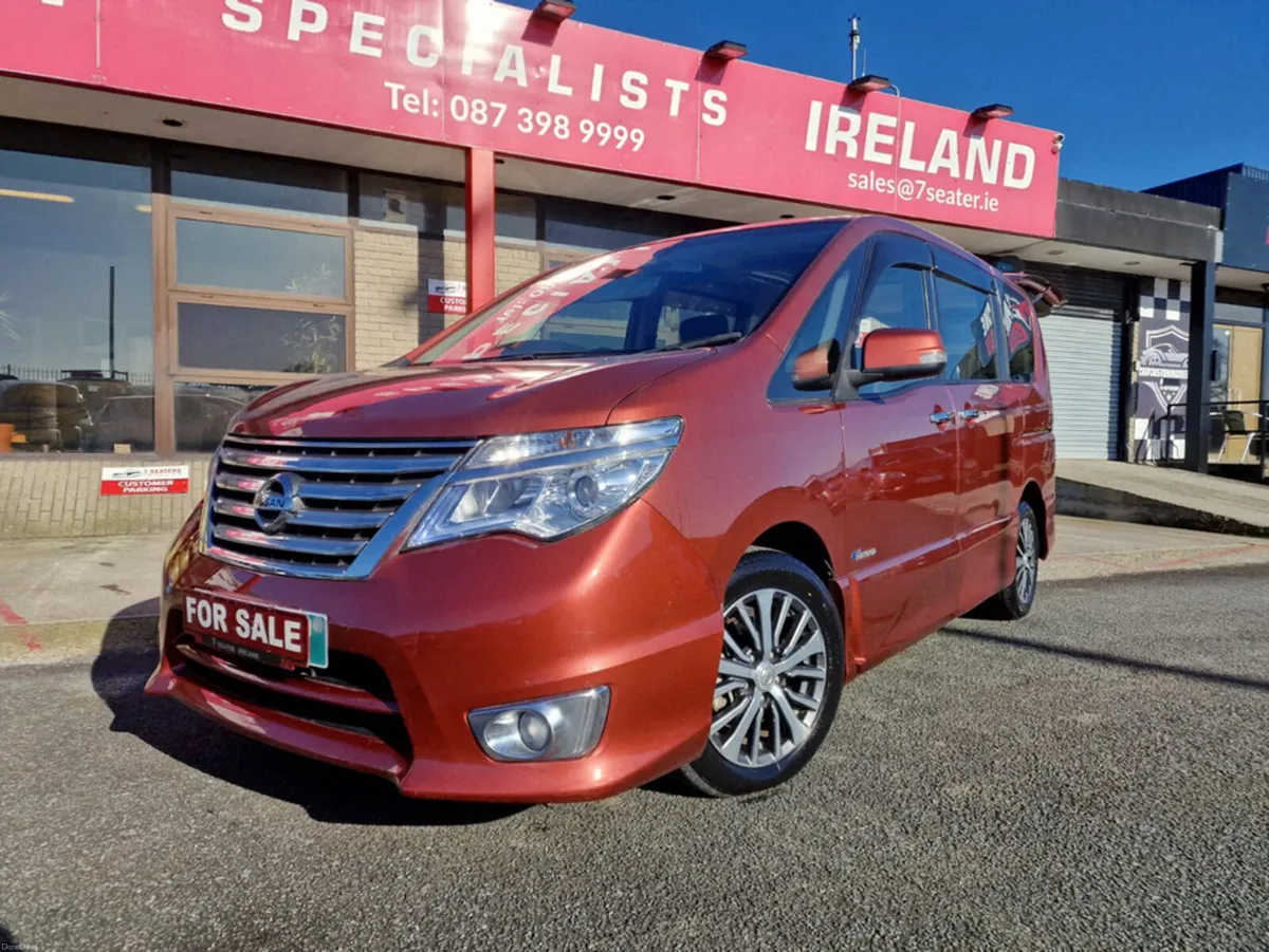Nissan Serena LEATHER INTERIOR, GLASS MOONROOF - Image 5