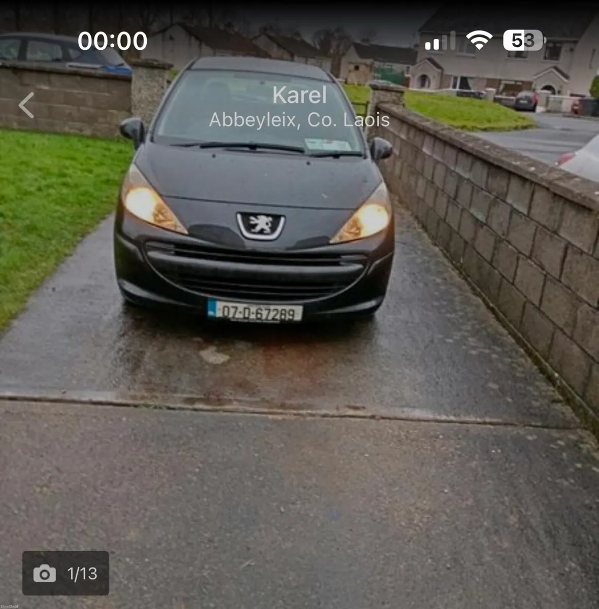 2007 Peugeot 207 1.4 Petrol