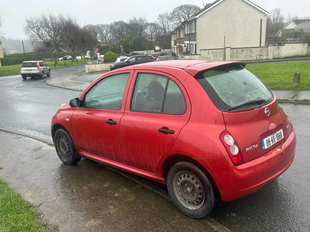 06 Nissan MICRA 1.2 petrol nct 06 .26 - Image 3