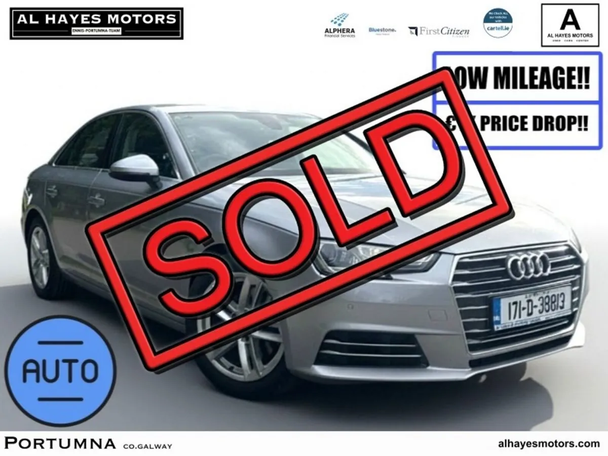 Audi A4 SOLD SOLD SOLD AUTOMATIC ULTRA 2.0TDI 150H - Image 1