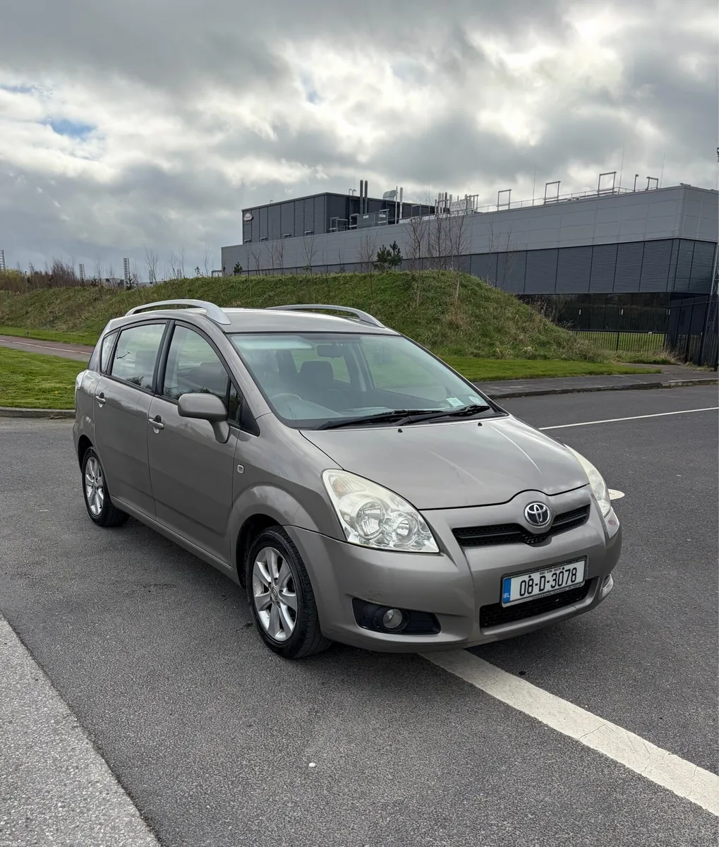 Toyota Verso 2008 1.6 petrol 7 seater LONG NCT - Image 1