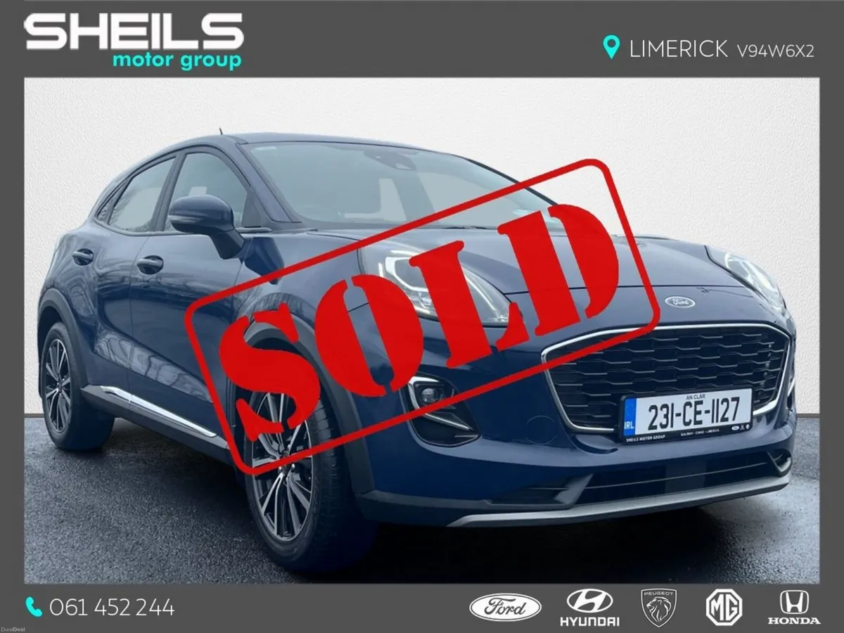 Ford Puma 1.0L EcoBoost Hybrid 125PS Titanium - Image 1