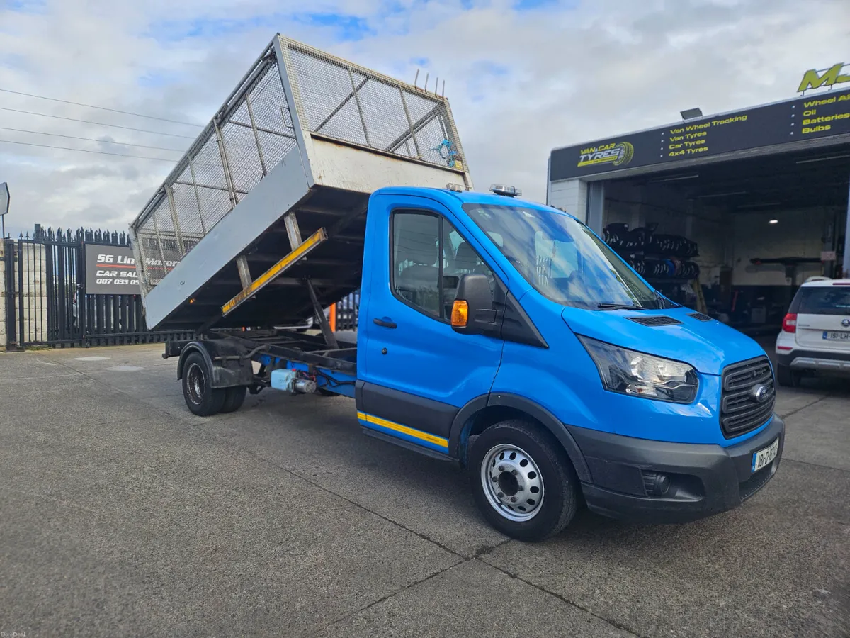2018 FORD TRANSIT 350LWB TIPPER – 3.5T - Image 1