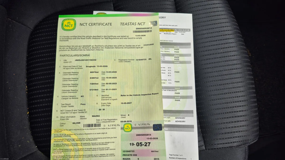 Mazda Mazda6 2015 2.2D New Nct - Image 4