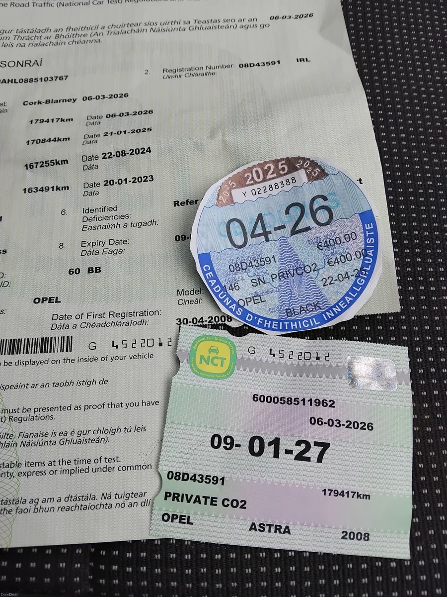 Opel Astra GTC NEW NCT 01/2027 TAX 05/26 - Image 1