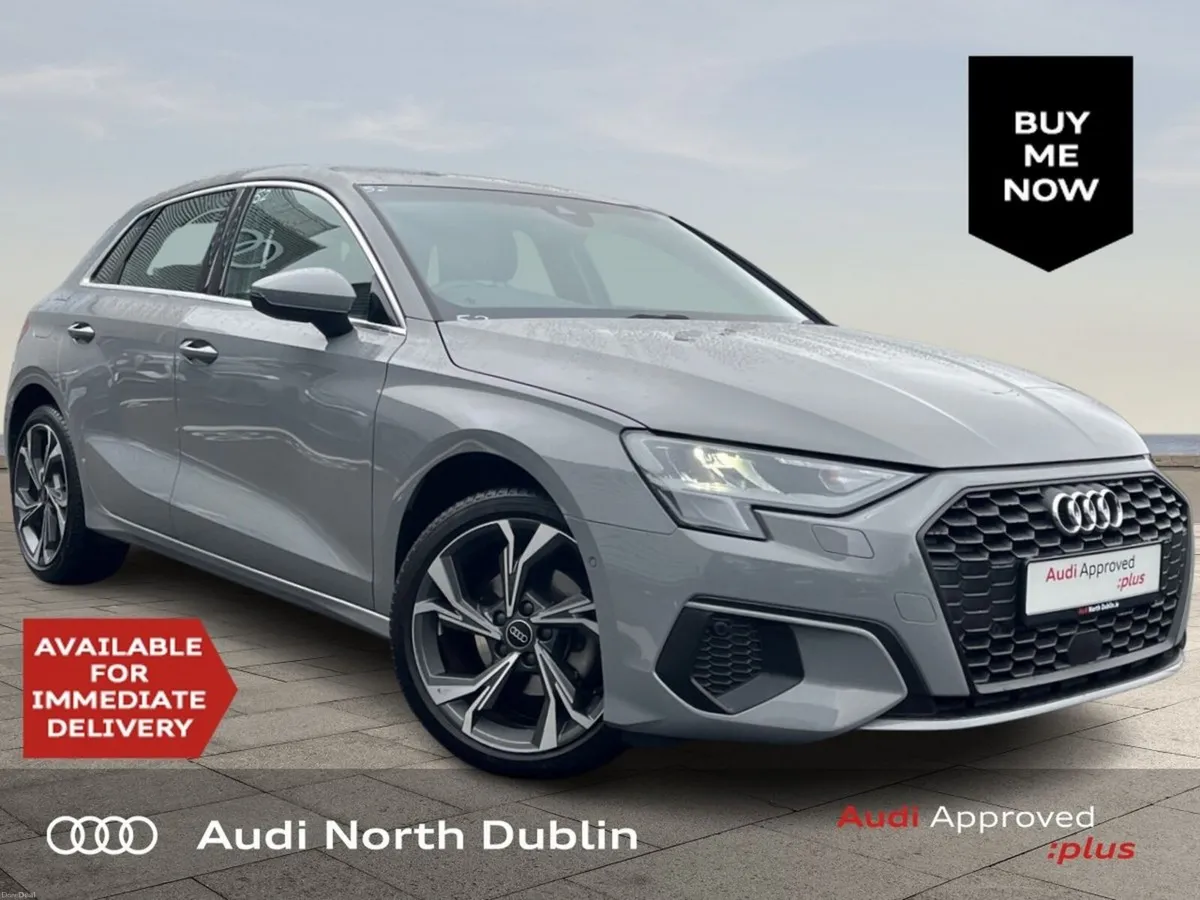 Audi A3 30 TFSI 110HP Attraction- Nardo Grey Indiv - Image 1