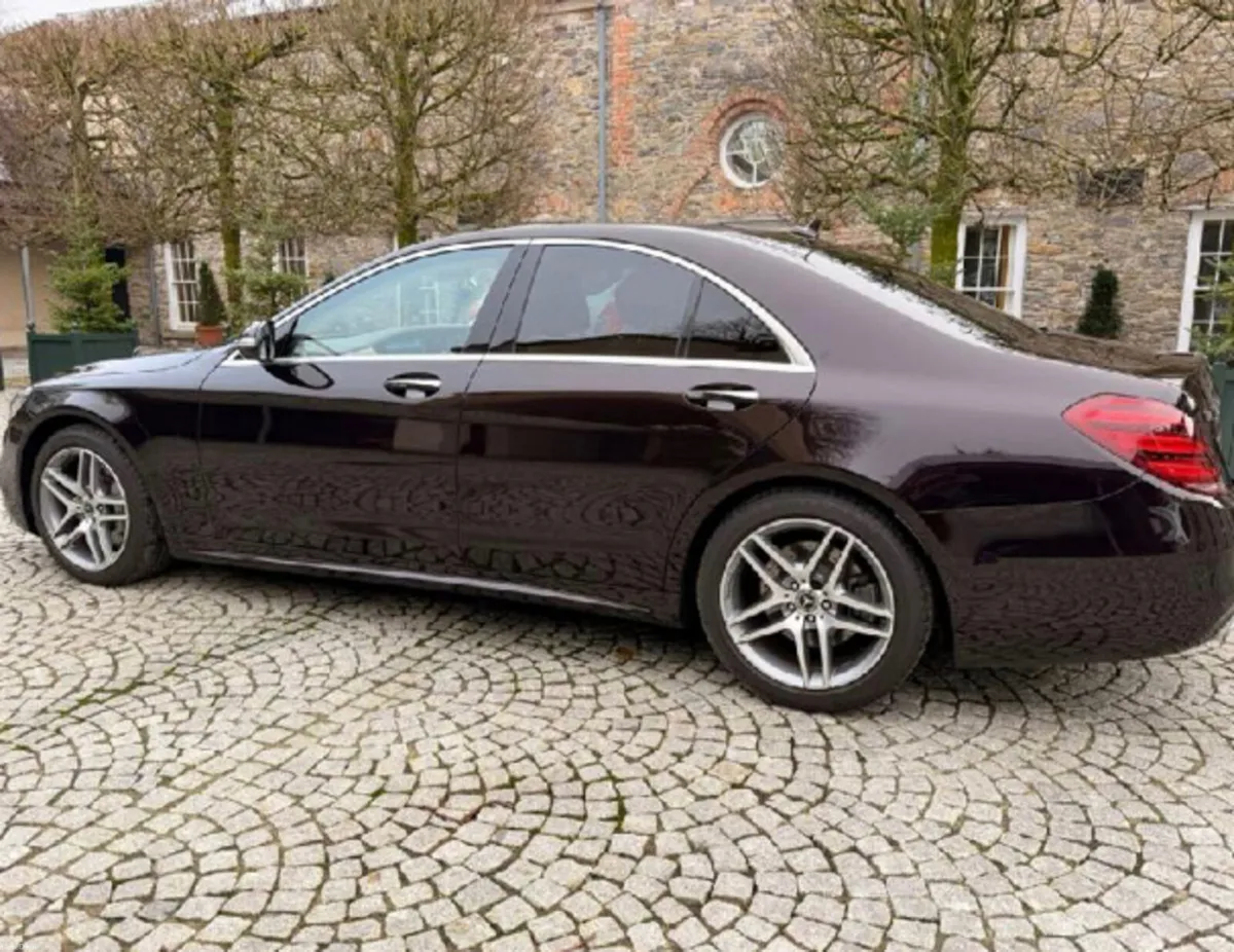 2018 MERCEDES S350 AMG IVORY LEATHER only 57000kms - Image 4