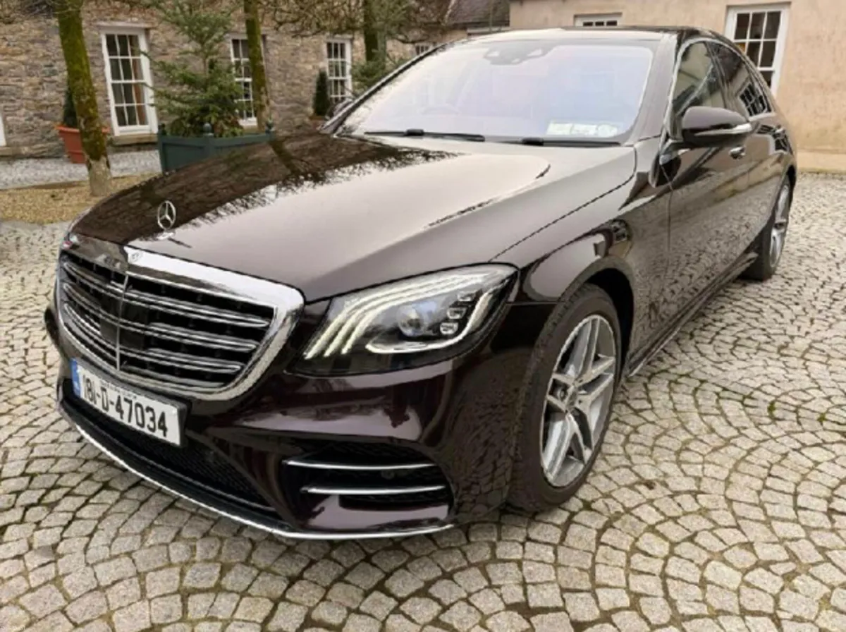 2018 MERCEDES S350 AMG IVORY LEATHER only 57000kms - Image 3