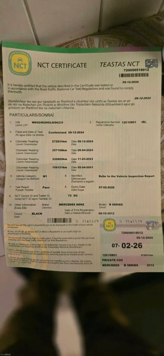 🔥🔥MERCEDES B180 CDI🔥🔥NEW NCT AUTO DIESEL - Image 1