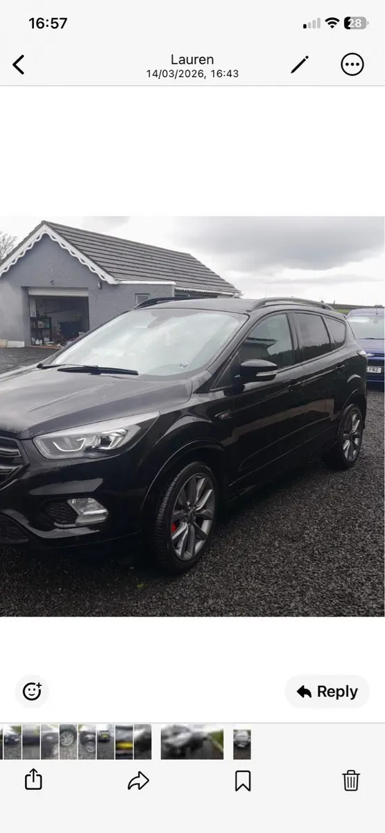 2919 Black Ford Kuga ST Line Edition - Image 1