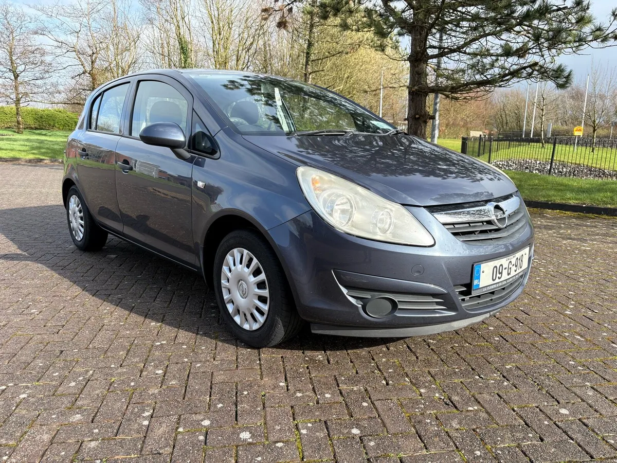 2009 Opel Corsa 1.0 Petrol New NCT 01/27 - Image 1