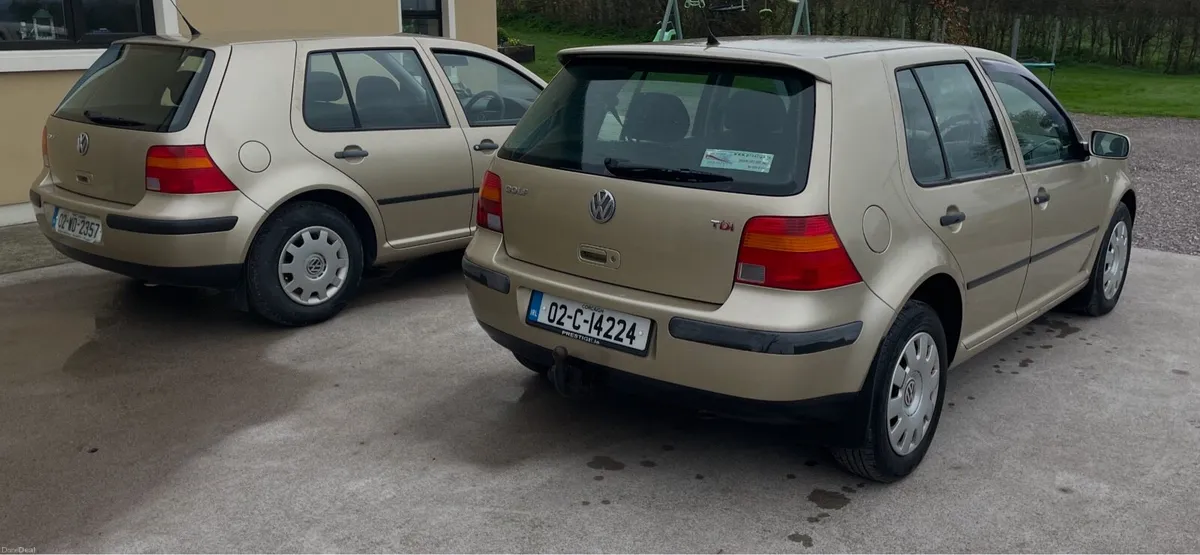 2 mk4 VW Golfs - Image 3