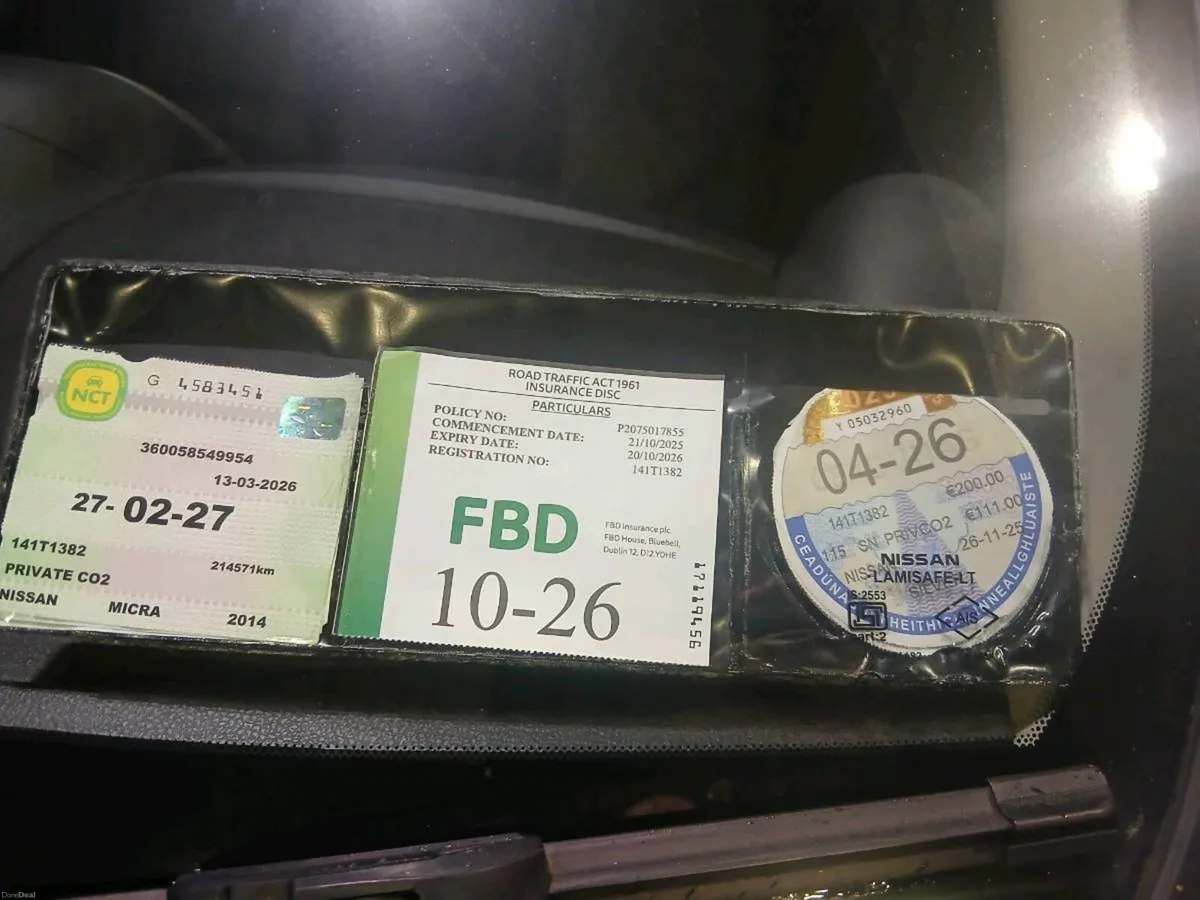 2014 NISSAN MICRA NCT 2/27 TAX 4/26 - Image 4