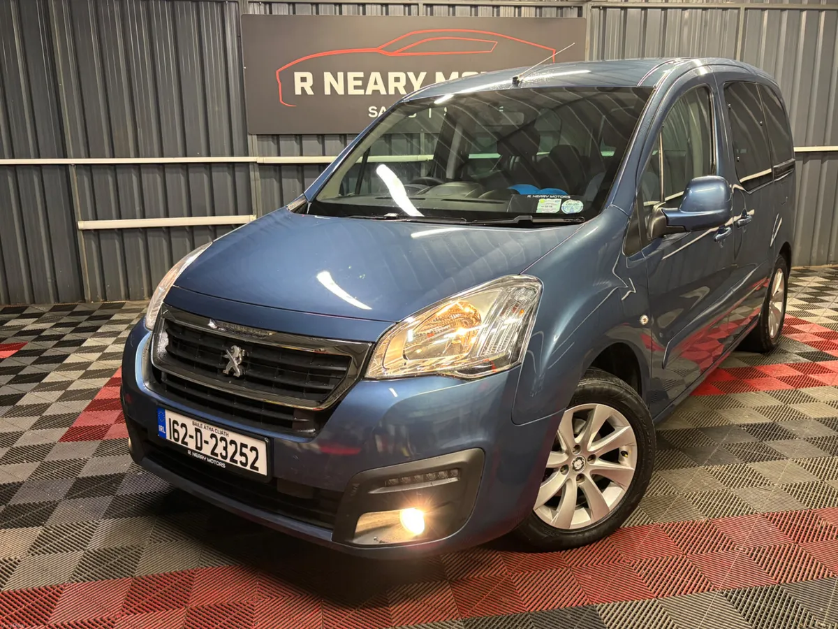2016 162 Peugeot Partner Tepee 5 Seat Manual 67Kms - Image 1