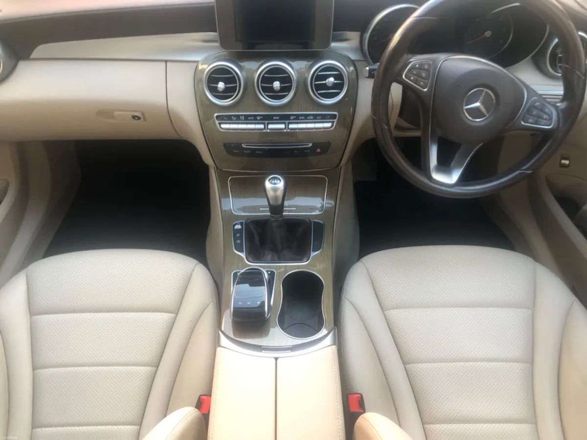 2016 MERCEDES C180D SANDSTONE LEATHER - Image 2