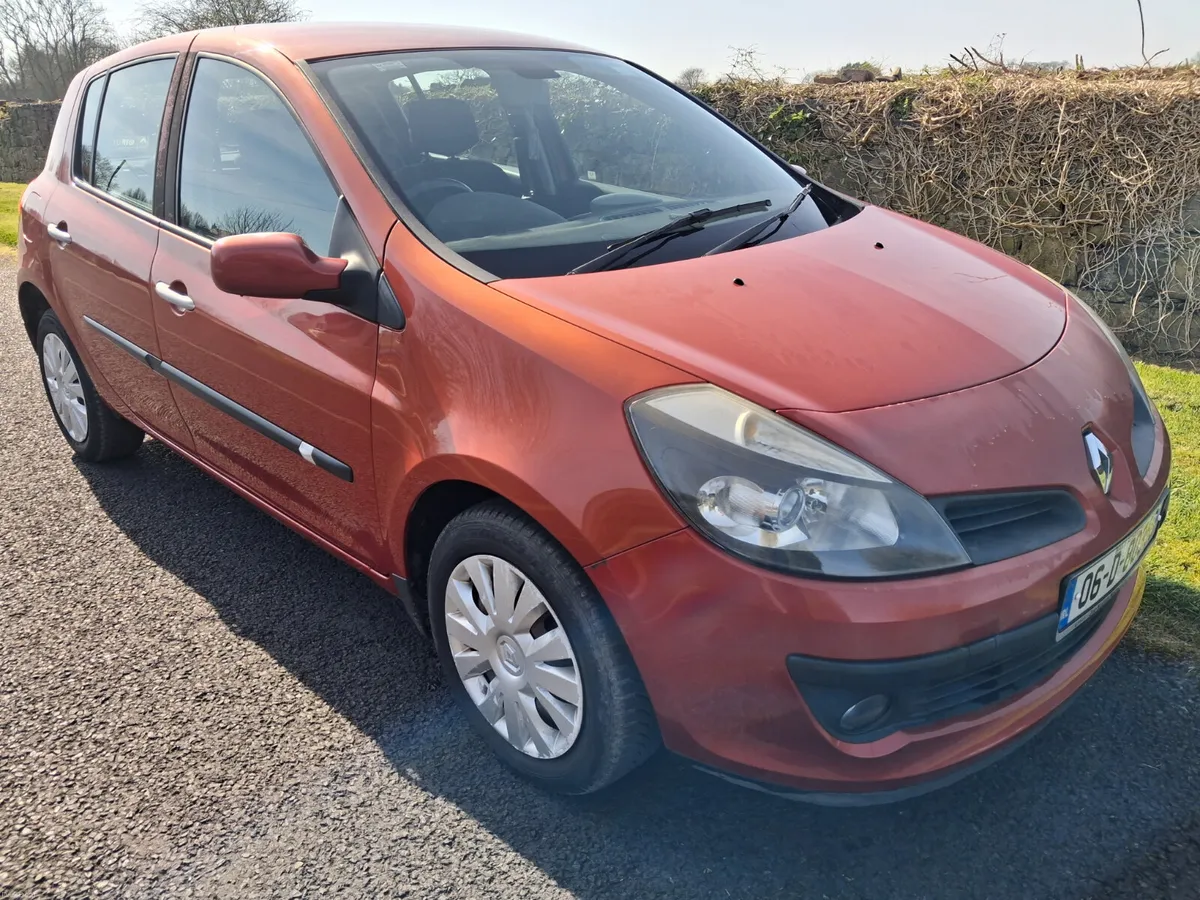 2006 Renault Clio new NCT - Image 1