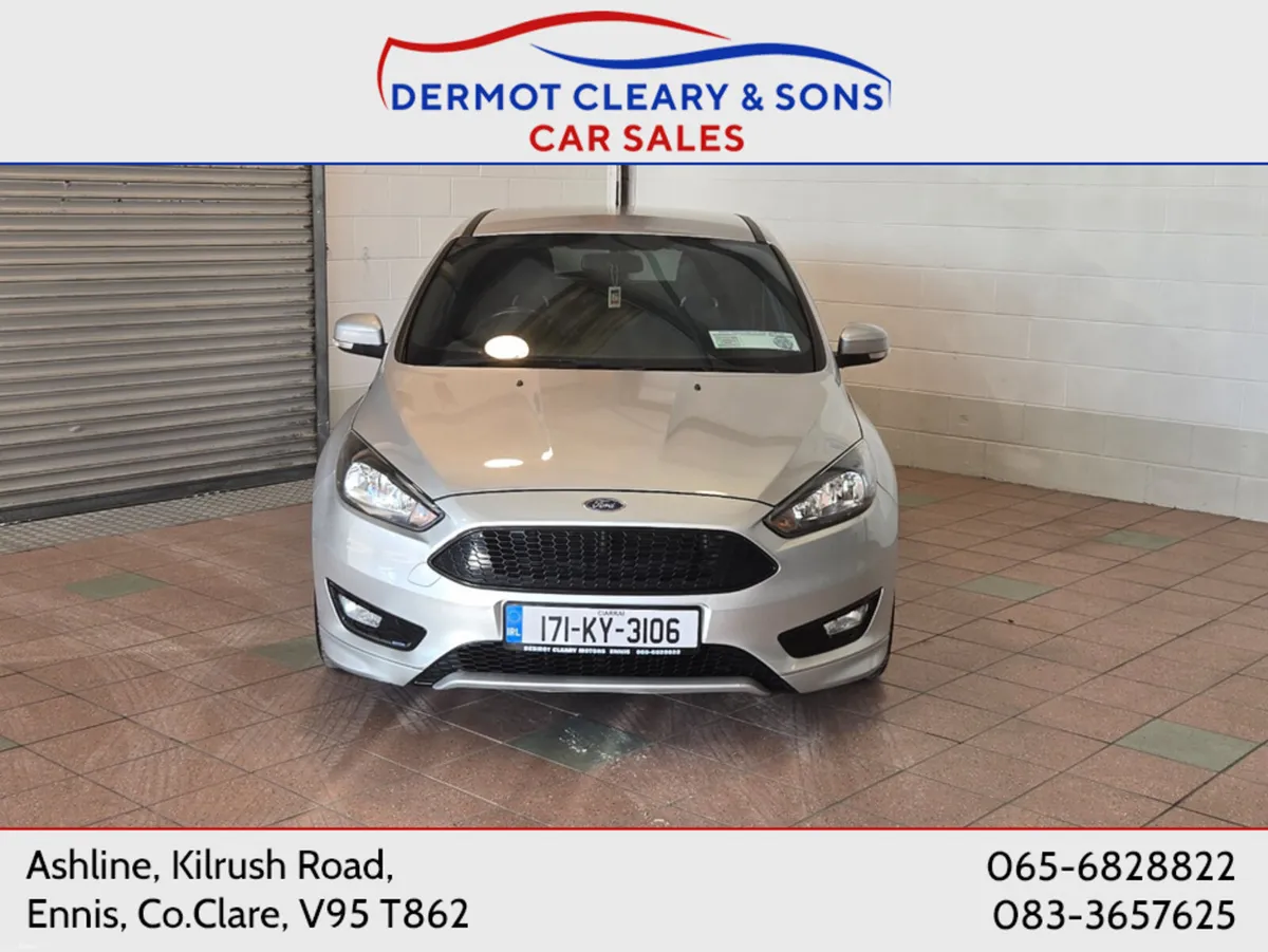 2017 Ford Focus 1.5 TDCI ST-LINE 120PS 5 5DR - Image 3